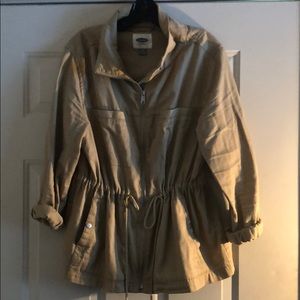 Old navy safari utility cargo jacket
